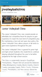 Mobile Screenshot of jrvolleyballclinic.wordpress.com