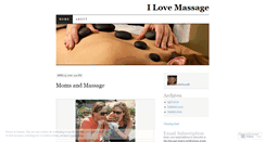 Desktop Screenshot of massagediva.wordpress.com