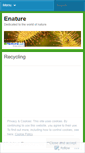 Mobile Screenshot of enatureweb.wordpress.com
