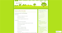 Desktop Screenshot of bemfisipui.wordpress.com