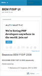 Mobile Screenshot of bemfisipui.wordpress.com