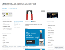 Tablet Screenshot of emigrantkauk.wordpress.com