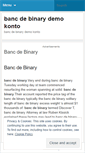 Mobile Screenshot of miami.bancdebinarydemokonto.wordpress.com