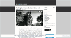 Desktop Screenshot of ombresblanches.wordpress.com