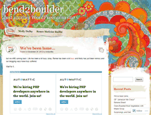 Tablet Screenshot of bend2boulder.wordpress.com