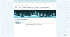 Desktop Screenshot of clubpenguinhalloffame.wordpress.com