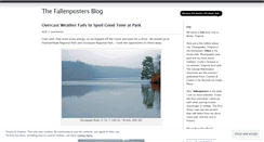 Desktop Screenshot of fallenposters.wordpress.com