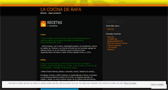 Desktop Screenshot of lacocinaderafa.wordpress.com