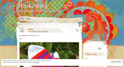 Desktop Screenshot of maskesting.wordpress.com