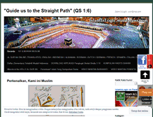 Tablet Screenshot of islamislogic.wordpress.com