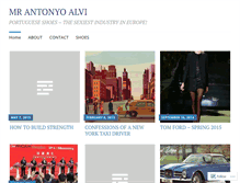 Tablet Screenshot of antonyoalvi.wordpress.com