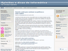 Tablet Screenshot of christianguerreiro.wordpress.com