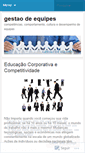 Mobile Screenshot of gestaodeequipes.wordpress.com
