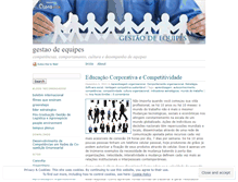 Tablet Screenshot of gestaodeequipes.wordpress.com