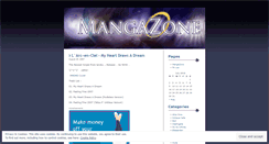 Desktop Screenshot of m4ng4zone.wordpress.com