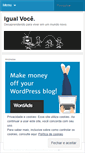 Mobile Screenshot of igualvoce.wordpress.com