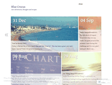Tablet Screenshot of bluecrocus.wordpress.com