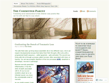Tablet Screenshot of committedparent.wordpress.com