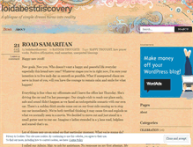 Tablet Screenshot of loidabestdiscovery.wordpress.com