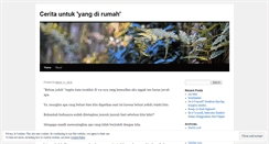 Desktop Screenshot of ditapramudianti.wordpress.com