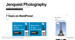 Desktop Screenshot of jenquest.wordpress.com