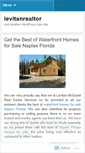 Mobile Screenshot of levitanrealtor.wordpress.com