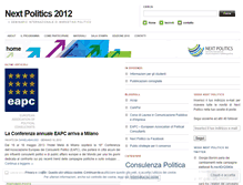 Tablet Screenshot of nextpolitics.wordpress.com