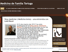 Tablet Screenshot of medicinadefamiliatortuga.wordpress.com