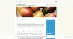 Desktop Screenshot of ilikemangos.wordpress.com