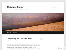 Tablet Screenshot of christianeburger.wordpress.com