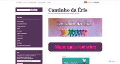Desktop Screenshot of cantinhodaeris.wordpress.com