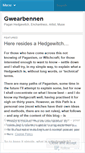 Mobile Screenshot of gwearbennen.wordpress.com