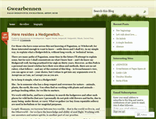 Tablet Screenshot of gwearbennen.wordpress.com