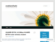 Tablet Screenshot of mobilemifiwiki.wordpress.com