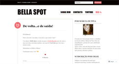 Desktop Screenshot of bellaspot.wordpress.com