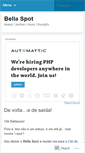 Mobile Screenshot of bellaspot.wordpress.com