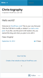 Mobile Screenshot of christopherbeale.wordpress.com
