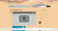 Desktop Screenshot of ntiylaeducacion.wordpress.com