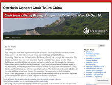 Tablet Screenshot of otterbeinchina2010.wordpress.com