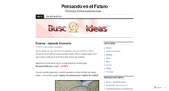 Desktop Screenshot of buscaideas.wordpress.com