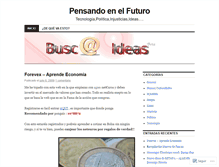 Tablet Screenshot of buscaideas.wordpress.com