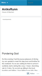 Mobile Screenshot of aniksrunn.wordpress.com