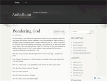 Tablet Screenshot of aniksrunn.wordpress.com