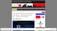 Desktop Screenshot of eldimonidelapedrallarga.wordpress.com