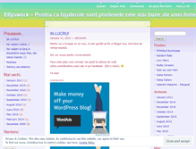 Tablet Screenshot of ellyswork.wordpress.com
