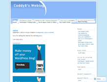 Tablet Screenshot of coddy8.wordpress.com