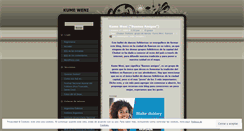 Desktop Screenshot of kumeweni.wordpress.com