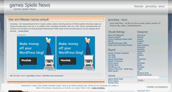 Desktop Screenshot of gamesblog.wordpress.com