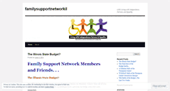 Desktop Screenshot of familysupportnetworkil.wordpress.com