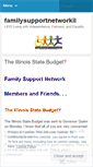 Mobile Screenshot of familysupportnetworkil.wordpress.com